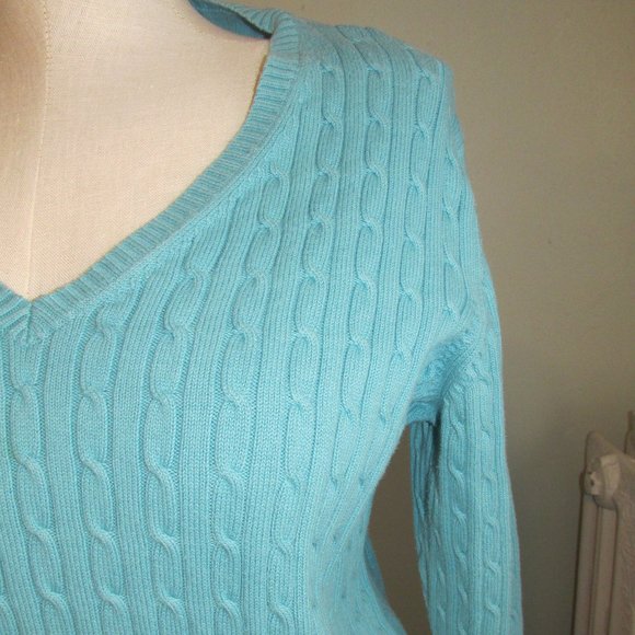 Vintage Cable Knit Eddie Bauer Sweater - Picture 2 of 3